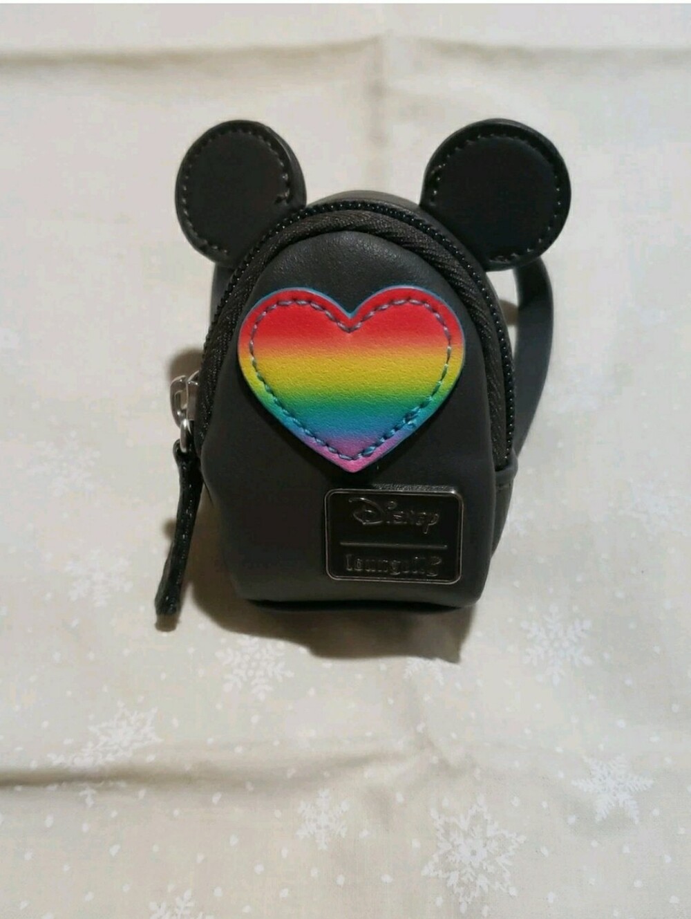 Disney NuiMos Mickey Heart Rainbow Loungefly Backpack
